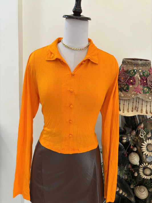 Orange Buttons Top