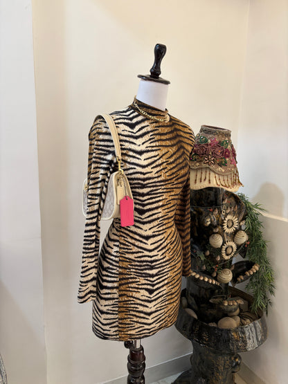 Tiger Print Bodycon Dress